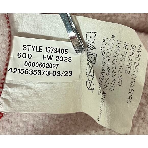 Under Armour Colorful Orange Pink Hooded Front Pocket Fleece Sweatshirt Size S - Picture 5 of 6